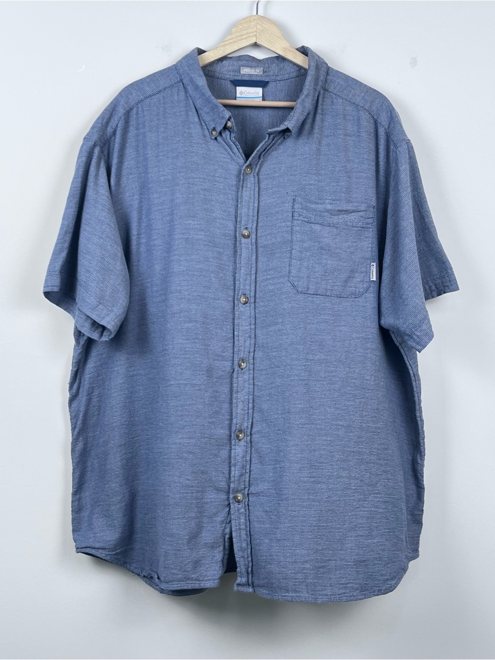 Columbia Men's Rapid Rivers II Regular Fit Button Down Shirt AM9132 Size XXL